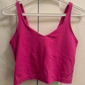 Lululemon pink Align Tank, Size 6